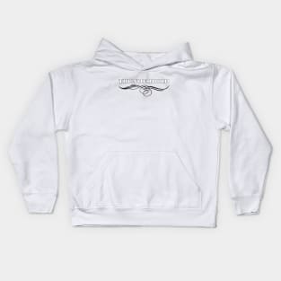 Thunderbird Emblem with Swoop Pinstripes Kids Hoodie